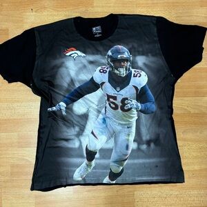 VON MILLER DENVER BRONCOS T SHIRT Fanatics NFL Pro Line Football Adult XXL